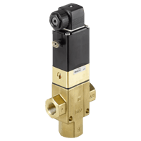 Burkert 3/2-Way Solenoid Valve, 0340